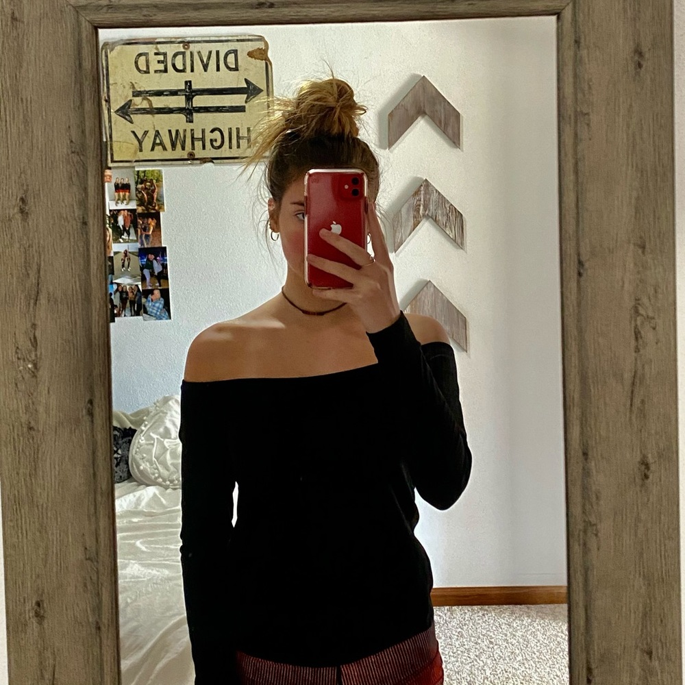 H&M off the shoulder long sleeve